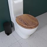 Croydex Ontario Flexi-Fix Soft Close Wooden Toilet Seat with Adjustable Hinges view 11