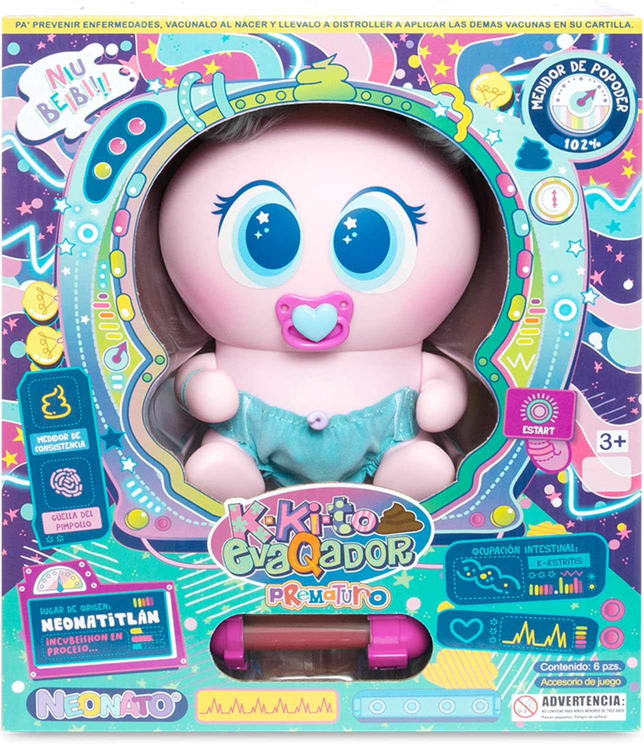Distroller Neonate Nerlie Bebe Kkito Rosadita Pink Evaqador Ksimerito Toys Games Dolls Accessories Onsource Co
