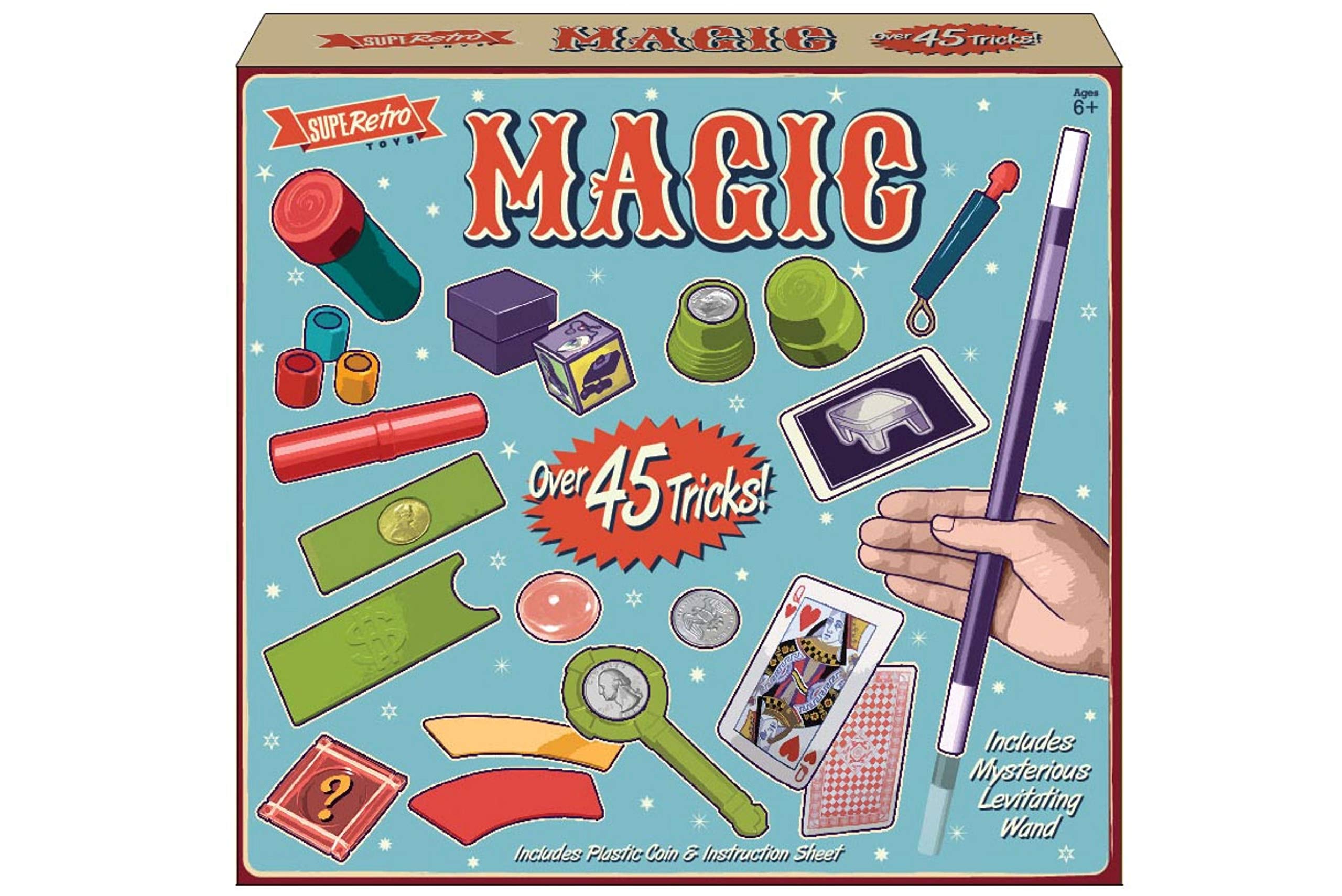 KandyToys Retro 45 Magic Tricks Box
