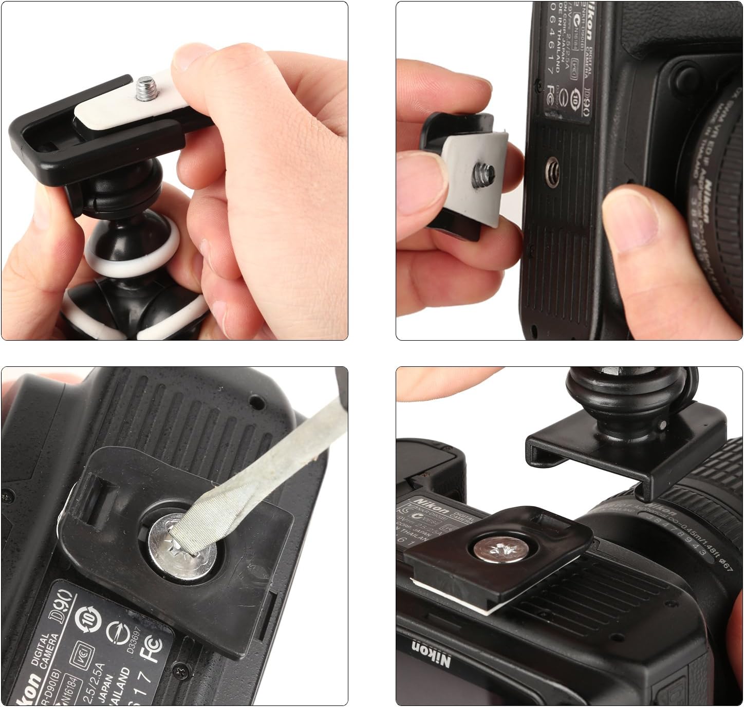 Phone Tripod,Portable and Flexible Adjustable Cell Phone Stand Holder with Remote and Universal Clip Compatible with iPhone Android Phone Compact Digital Camera Sports Camera GoPro