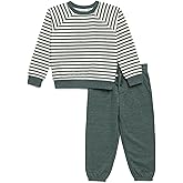 Splendid baby-boys Forest Stripe Ls Set