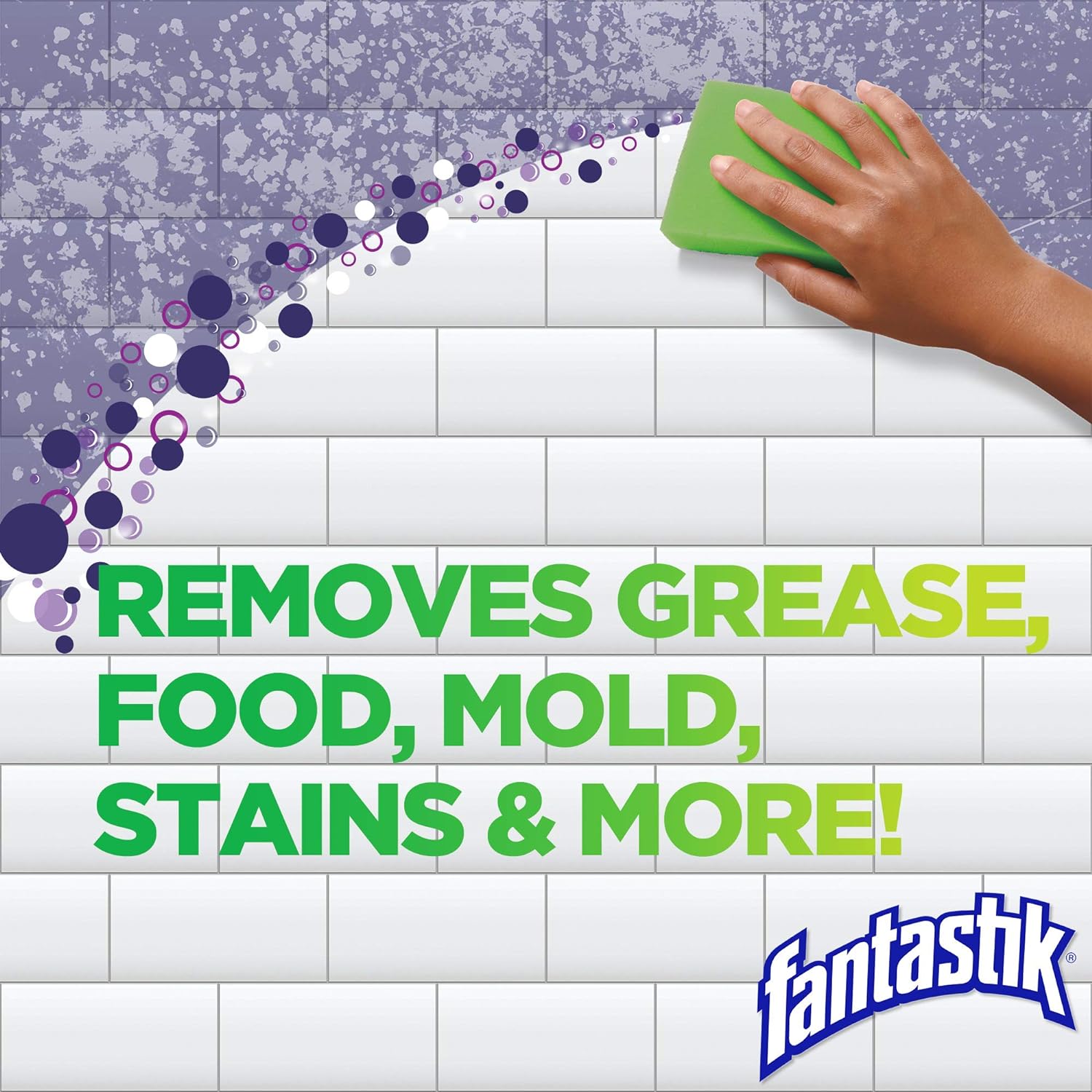 Fantastik All-Purpose Cleaner, With Bleach, 32 Fl Oz: Health & Personal Care