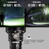 Sofirn IF30 12000LM LED Flashlight Spotlight Floodlight IPX8 Search Light view 3