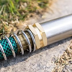 RouLiPouLi Brass Garden Hose Adapter, 3/4" GHT