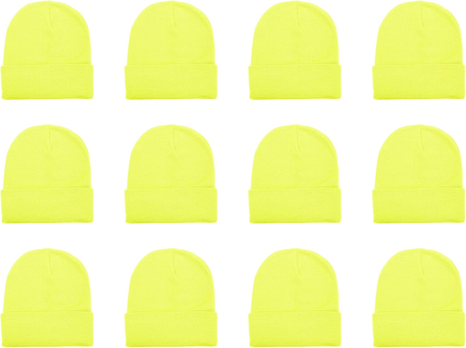 Gelante Unisex Beanie Cap Knitted Warm Solid Color Multi-Packs (12 Pack: Black) at  Men’s Clothing store