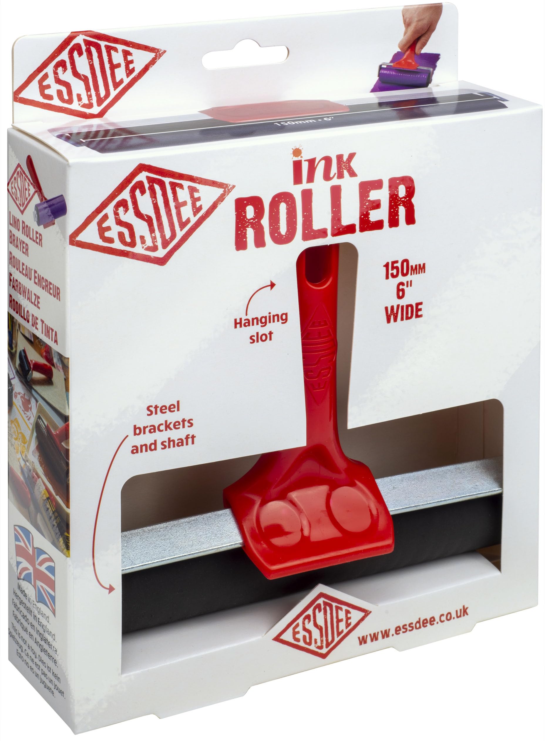 Educational 71050005 Arts R5 150 mm Lino Roller with Red Handle