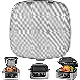 Stainless Steel Splatter Shield for Ninja Foodi AG301, Air Fryer Accessories Replacement Parts Fine Mesh Splatter Screen for Ninja Foodi 5 in1 Indoor Grill Air Fryer AG300,AG300C,AG301C,AG302,AG400