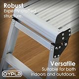Oypla 150kg Folding Aluminium Work Platform Step Up Bench EN131 view 5