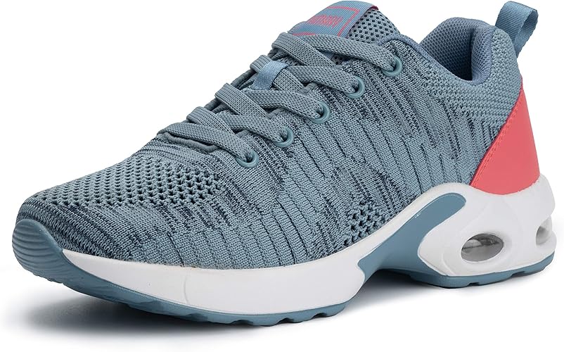 Amazon Pamray レディース スニーカー ランニングシューズ メンズ スポーツシューズ 厚底 アウトドア 通気 ランニング