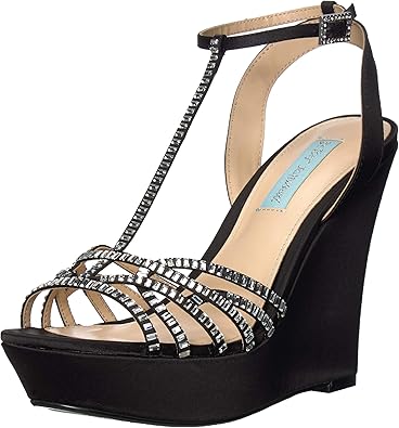 blue by betsey johnson elora evening sandals