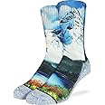 Good Luck Sock Men's Bob Ross Socks, Adult