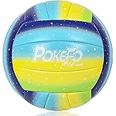 PQKEFO Volleyball,Soft Indoor Outdoor Volleyballs for Kids/Youth/Adults/Elders Gym Games Beach Play and Training（ Official Size 5）