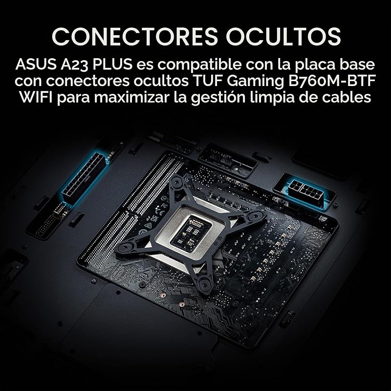 A21 Plus - Chasis mATX (Compatible con disipador de CPU de 165 mm, radiadores de 360 mm, Tarjeta gráfica de 380 mm, Fuente de alimentación ATX, Placa Base con Conector Oculto, Color Blanco)