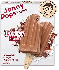 JonnyPops Chocolate Fudge Cream Minis Frozen Pops 6ct