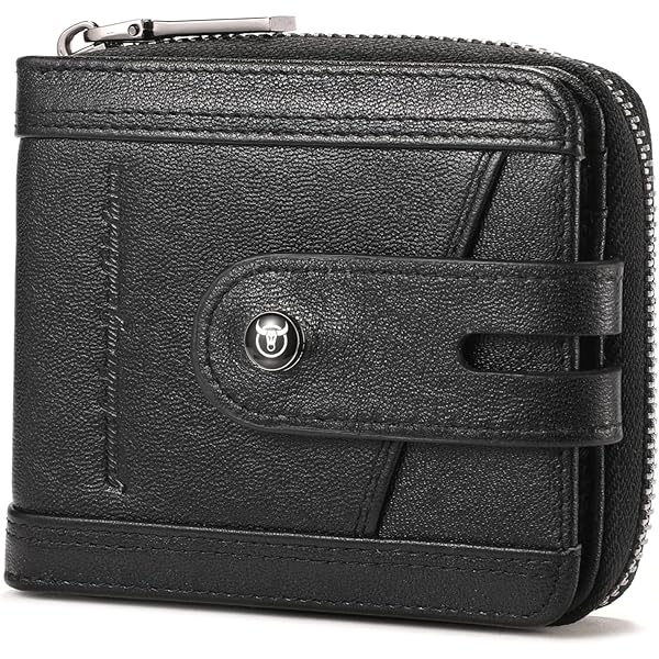 Amazon.com: POKOFO Large RFID Genuine Leather Card Holder