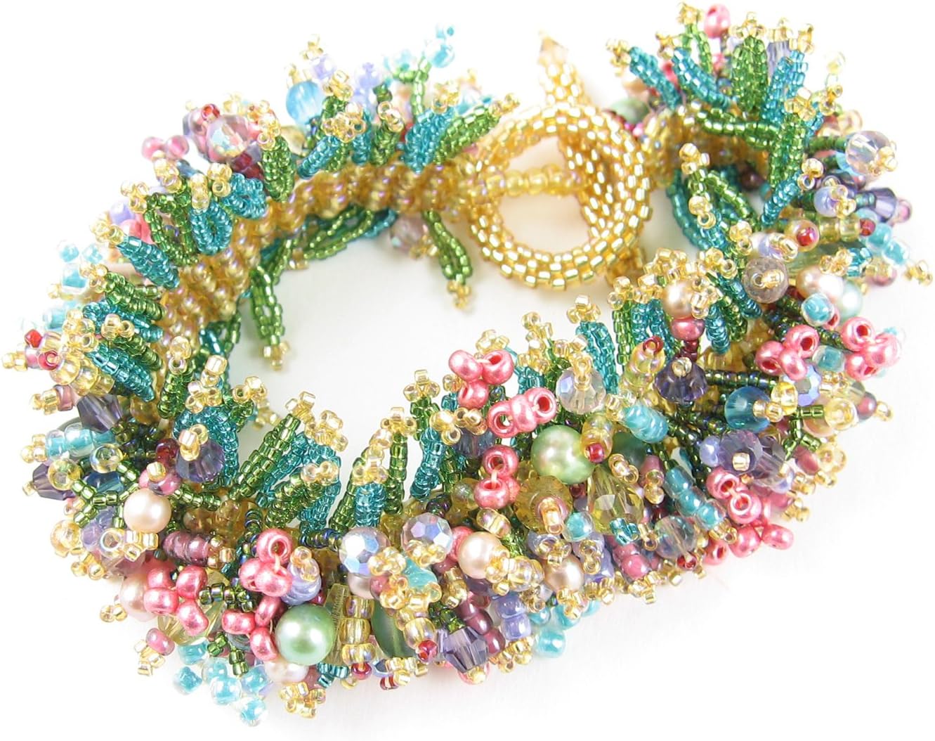 Beads East Spring Beaded Bracelet Kit by Ann Benson