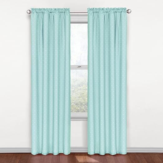 Amazon Com Eclipse Kids Curtains For Bedroom Polka Dots 42 X
