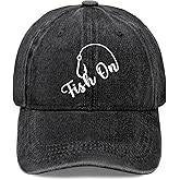 Mens Vintage Washed Fishing Hat Distressed Cotton Baseball Cap Outdoor Sun Protection Dad Hat