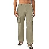 Little Donkey Andy Men's Quick Dry UPF 50+ Cargo Pants, Stretch Lightweight Outdoor Hiking Pants
