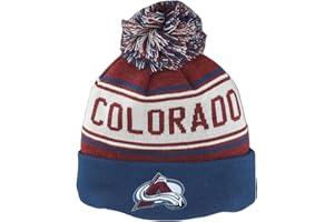 ZHATS NHL Unisex-Adult NHL Officially Licensed Beanie Pom Finish Line