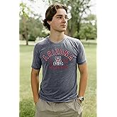 Blue 84 NCAA Unisex-Adult NCAA Officially Licensed T-Shirt Burnout Smoke Signal