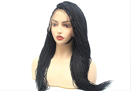 Amazon Com Senegalese Twist Wig Braided Wig For Black Women Lace