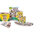 CRAYOLA Colours of The World - Set of 24 Wax Pencils, 24 Felt-Tip Pens, 24 Multicultural Pencils and 1 Album