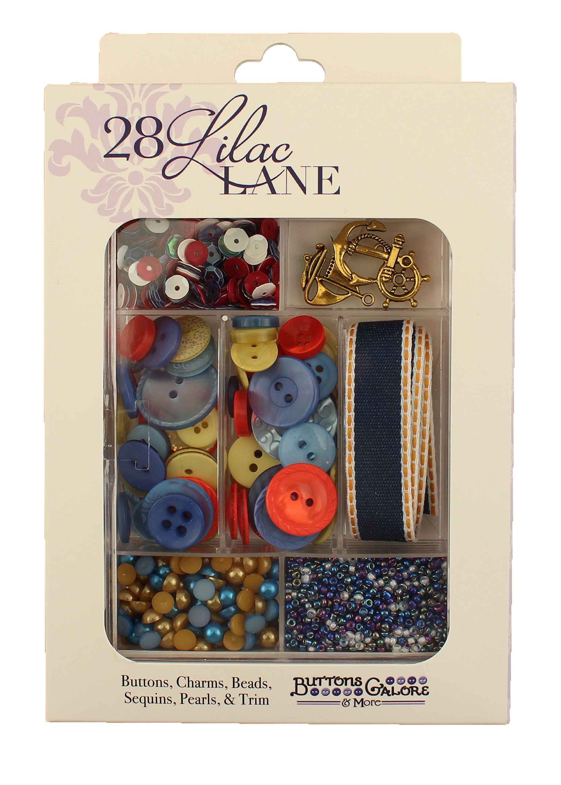 28 Lilac Lane Adventure at Sea Craft Kit, Plastic, Multi-Color