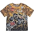 Monster Jam Matching Family T-Shirt Toddler to Adult Grave Digger El Toro Loco Megalodon