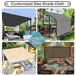 Shade&Beyond 90% Sun Shade Cloth with