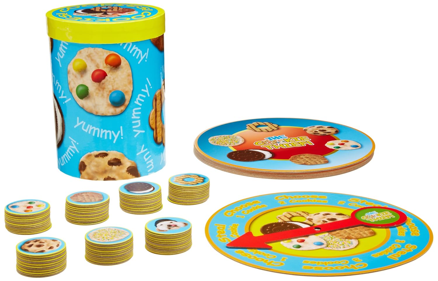 Speech Bin Cookie Thief Game 6 Game Boards 72 cookies