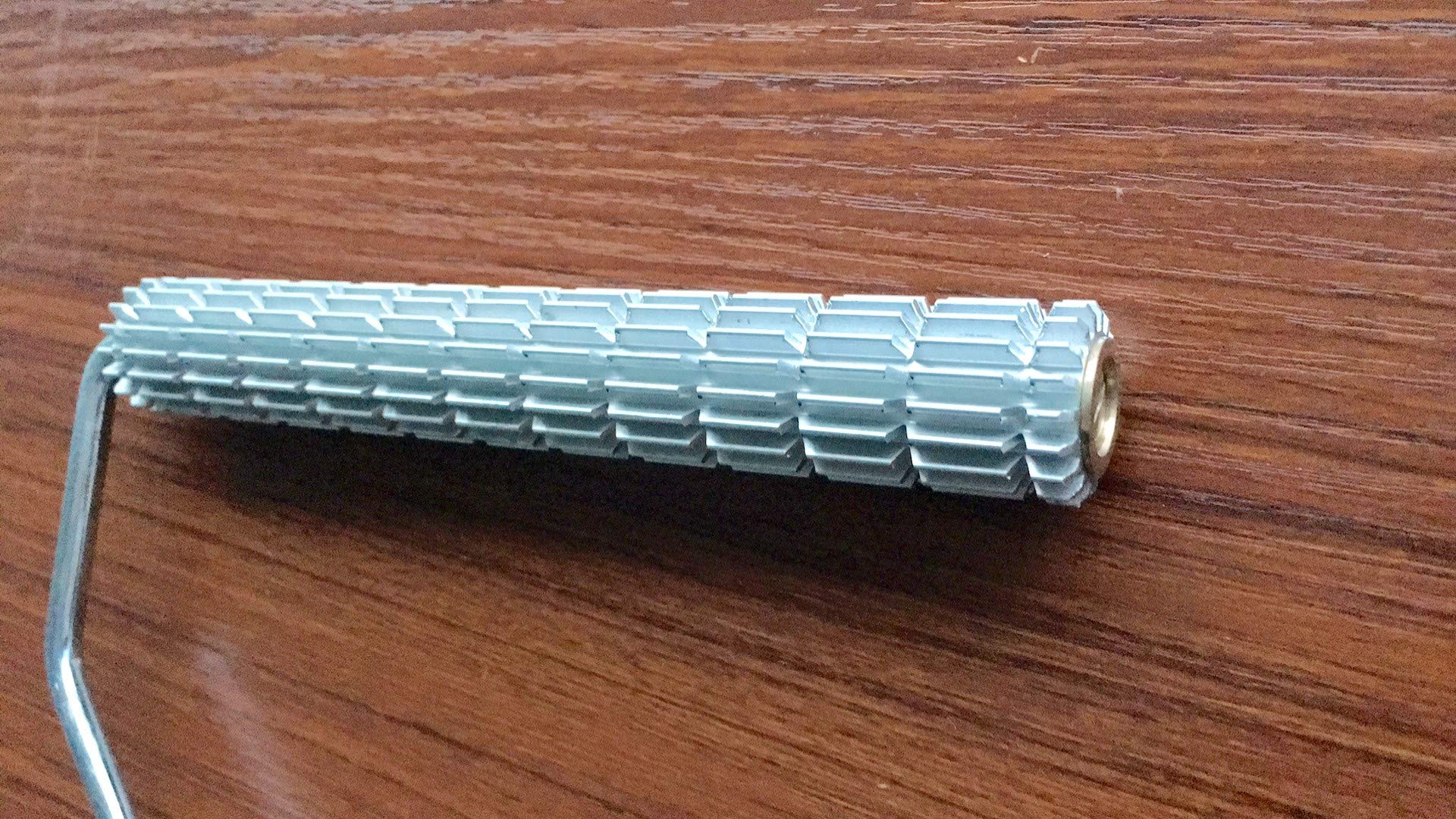 Buy 6" SLOTTED PADDLE ROLLER fiberglass laminating roller bubble roller