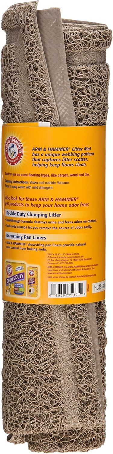 arm & hammer cat litter mat
