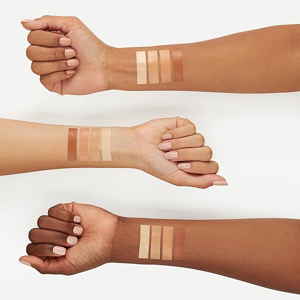 MINERAL FUSION MAKEUP CONCEALER PALETTE QUAD, 4 WARM TO DEEP SHADES, .35 OZ, DECADENCE, CREAM CONTOUR PALETTE WITH VITAMIN E & C, BLENDABLE CONCEALER FOR DARK CIRCLES, FLAWS & BLEMISHES
