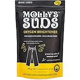 Molly's Suds Oxygen Brightener Dark Wash | Powerful Bleach Alternative, Chlorine Free | Preserves Colors and Removes Stains (Cedar & Sandalwood - 79 oz)
