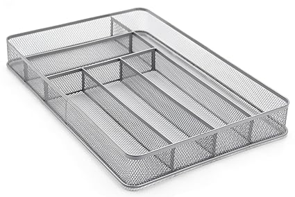 Esylife 6 Compartments Cutlery Tray Kitchen Silverware Drawer