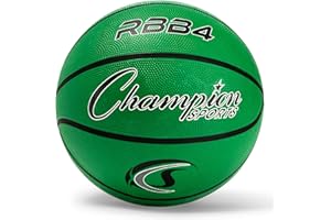 Champion Sports Pro Rubber Basketball, 28.5" Diameter