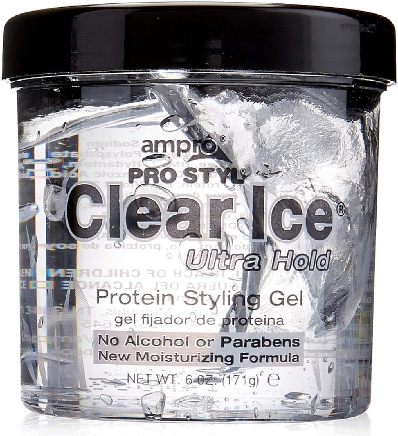 AmproClear Ice Ultra Hold Protein Styling Gel - 6 oz. (171 g)