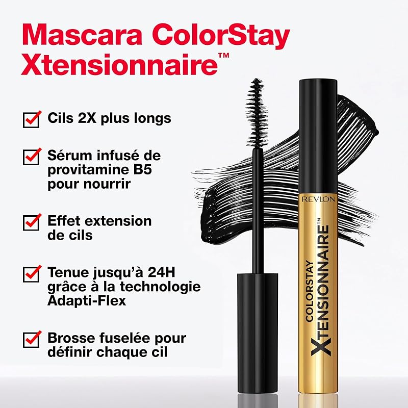 ColorStay Xtensionnaire Mascara N°201 Blackest Black 8,3 g