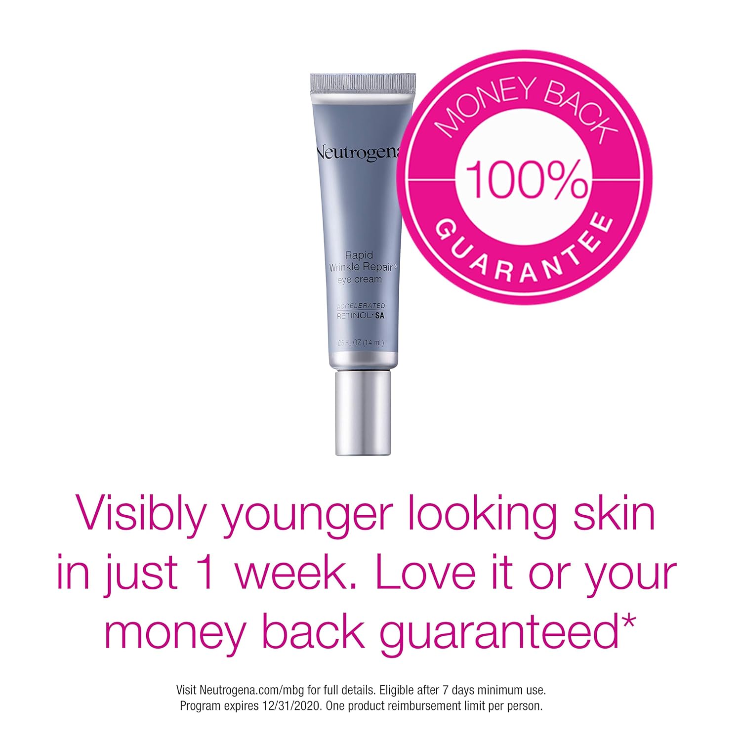 neutrogena rapid wrinkle repair anti ageing eye cream 14ml