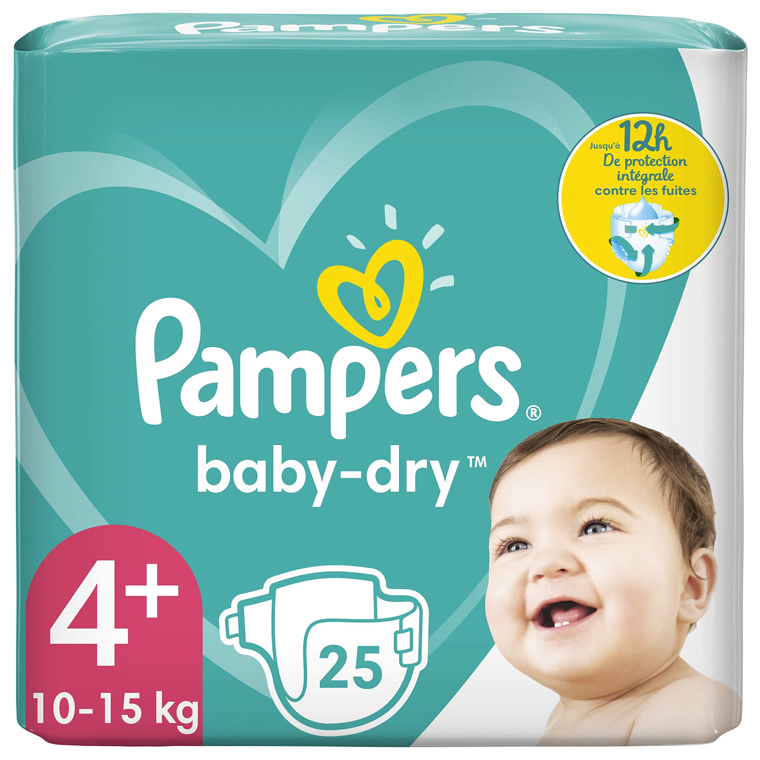 Pampers 81715569 Baby-Dry Pants Nappies, White