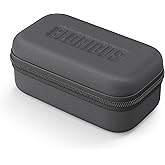 GLORIOUS Universal Mouse Case Gaming, w/Accessory Pocket & Adjustable Wedge (No Shake), Portable Carrying Case, Hard Shell, Zipper, & Wool Interior, for Bluetooth Wireless Mice & Wired Mice