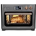 Café Couture Oven with 14 essential cooking modes, including Air Fry, CrispFinish, Bake, Broil, Roast, Toast, Pizza, WiFi & Smart Connected, Voice Control, Countertop Small Appliances, Matte Black