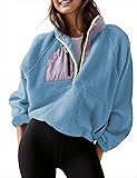 AMEBELLE Women’s Lightweight Fleece Pullover