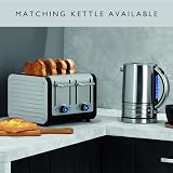 Dualit Architect 4 Slice Toaster Brushed Stainless Black Trim Extra Wide Slots view 8