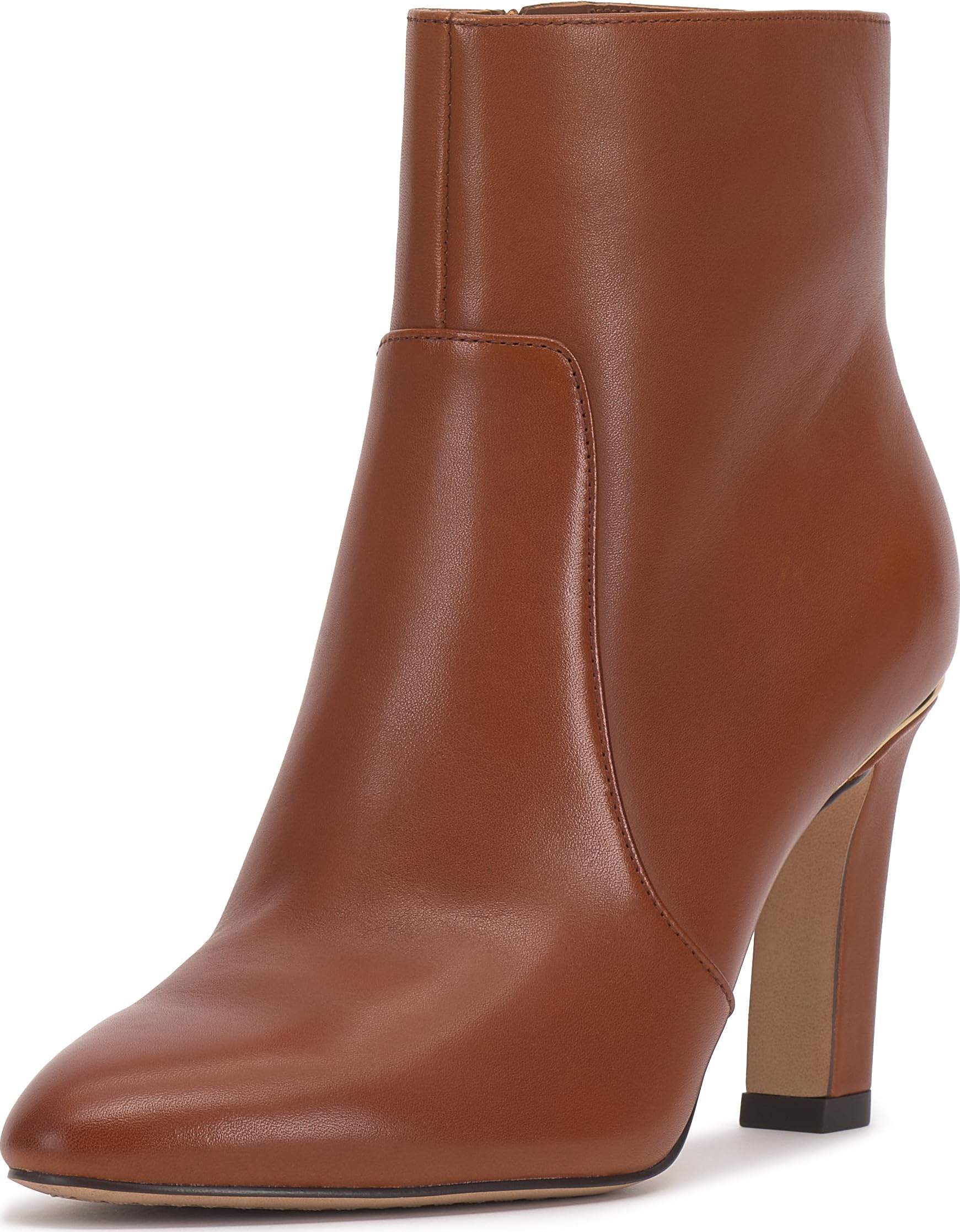 Vince Camuto Women’s Greer Ankle Bootie, Whiskey, 8.5