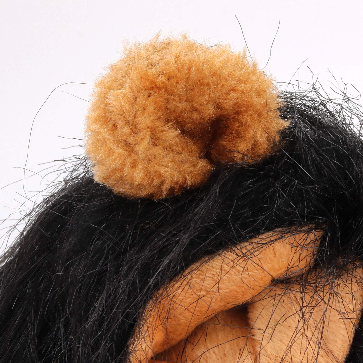 Legendog Lion Mane Wig for Cats, Cat Halloween Costume, Black Lion Mane, Cute Halloween Pet Apparel for Cats