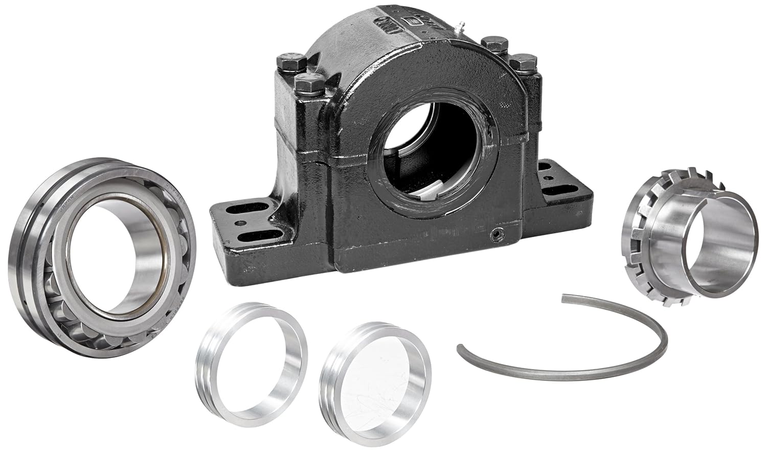 Link Belt Plb6863fr Spherical Roller Bearing Pillow Block 4 Bolt