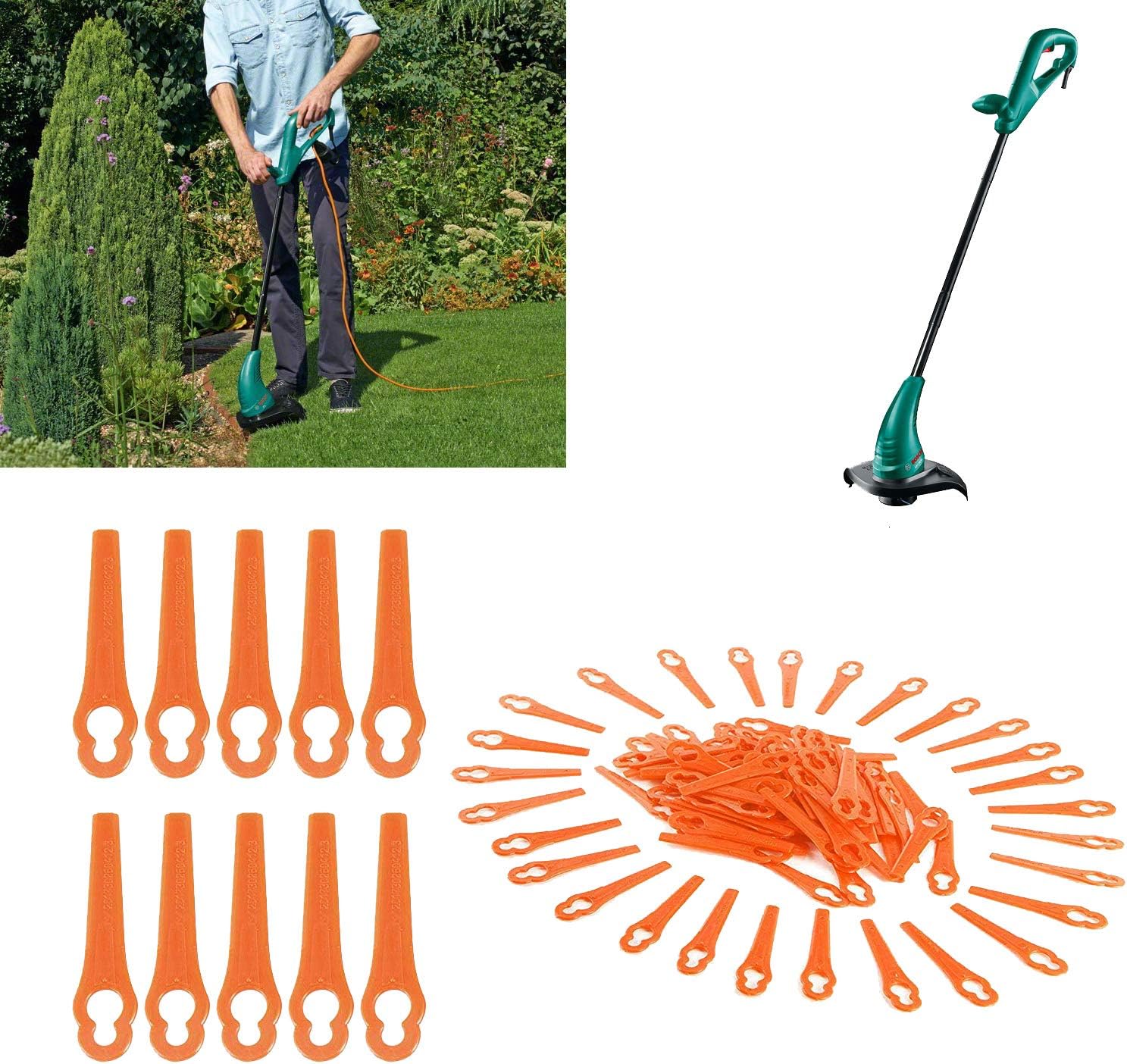 grass trimmer replacement blades