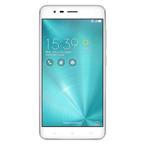 Asus ZenFone Zoom S ZE553KL Dual-SIM Smartphone (14 cm (5,5 Zoll) Full-HD Touch-Display, 64 GB Speicher, Android 6.0) silber 